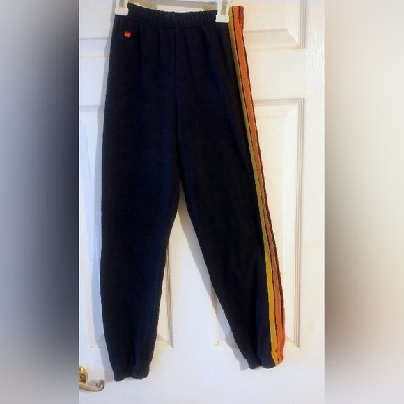 Aviator Nation Girls Navy Blue Sweat Pants Size12 - Picture 2 of 13